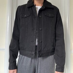 Women's Black Denim Jacket